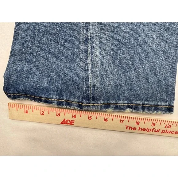 True Religion Vintage 2004 Twisted Destroyed Flare size 27 NWT ( RARE ) - Picture 9 of 13